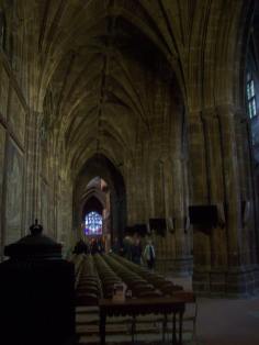 Inside Chester Cathedral